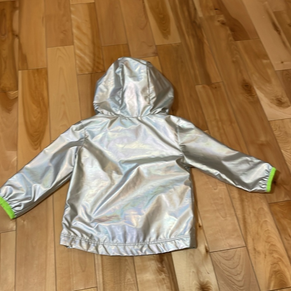 Reflective rain jacket - Picture 3 of 3